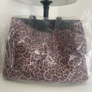 Gap Leopard Vegan Suede Tote Bag – New with Tags